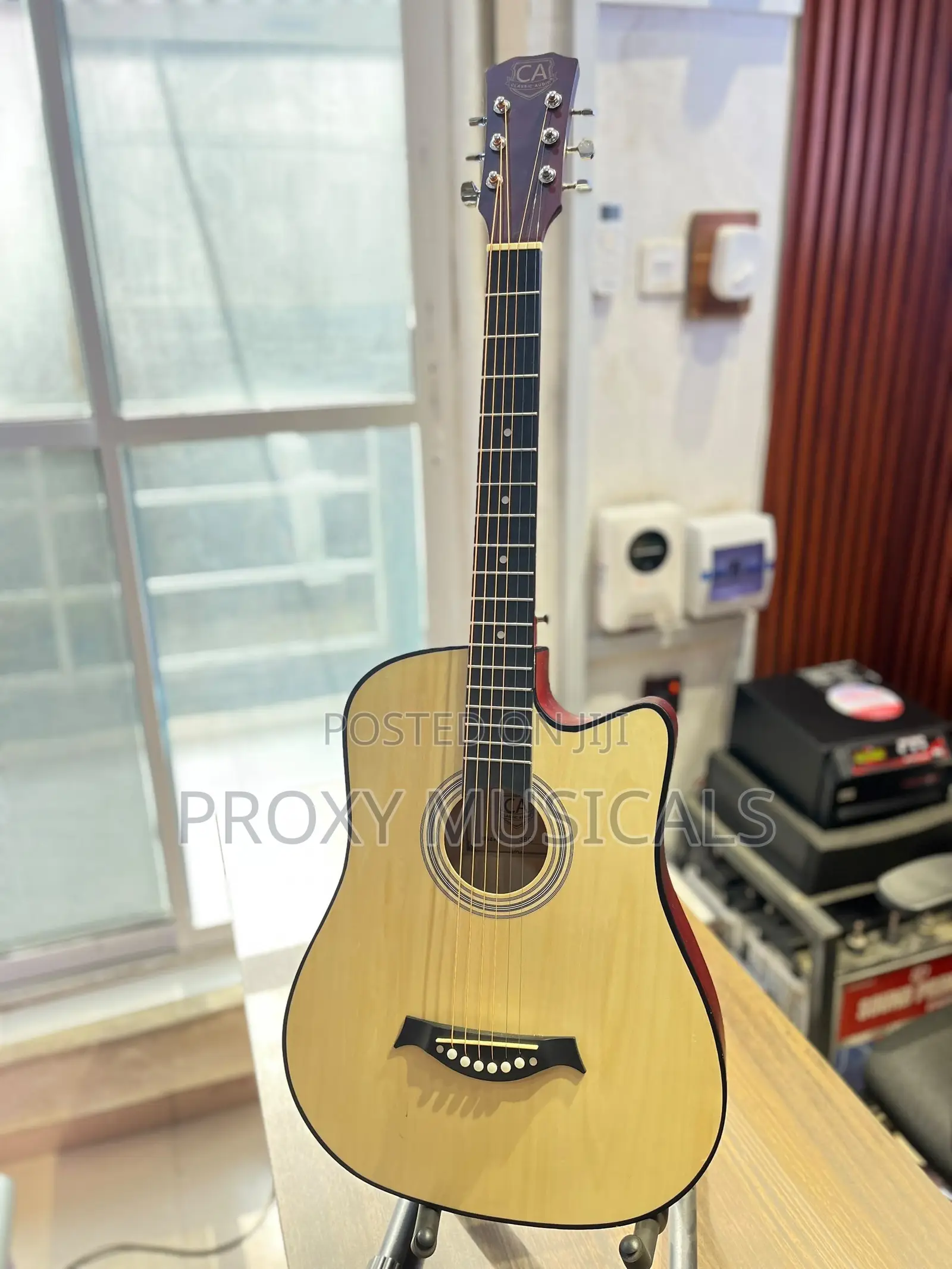 Boxed Acoustic Guitar