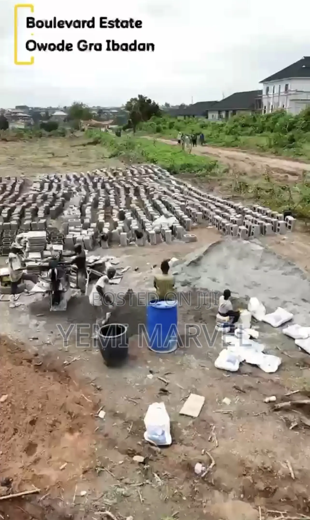 Boulevard, Owode GRA With CofO, Located Along Apata, Ibadan