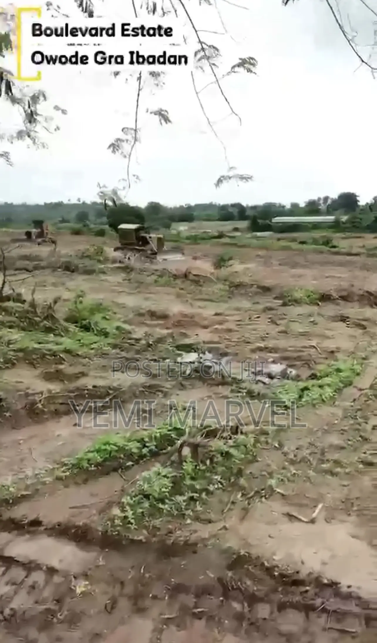 Boulevard, Owode GRA With CofO, Located Along Apata, Ibadan