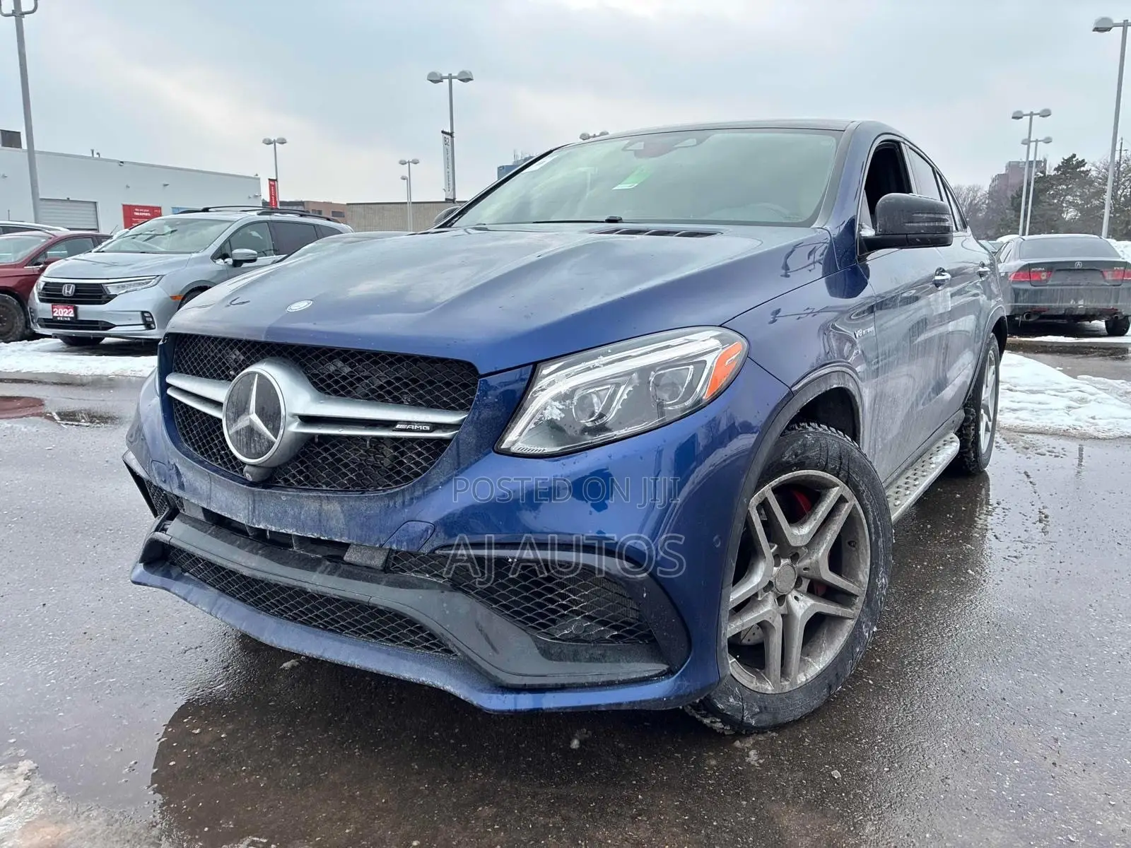 Mercedes-Benz GLE-Class AMG GLE 63 4MATIC 2017 Blue