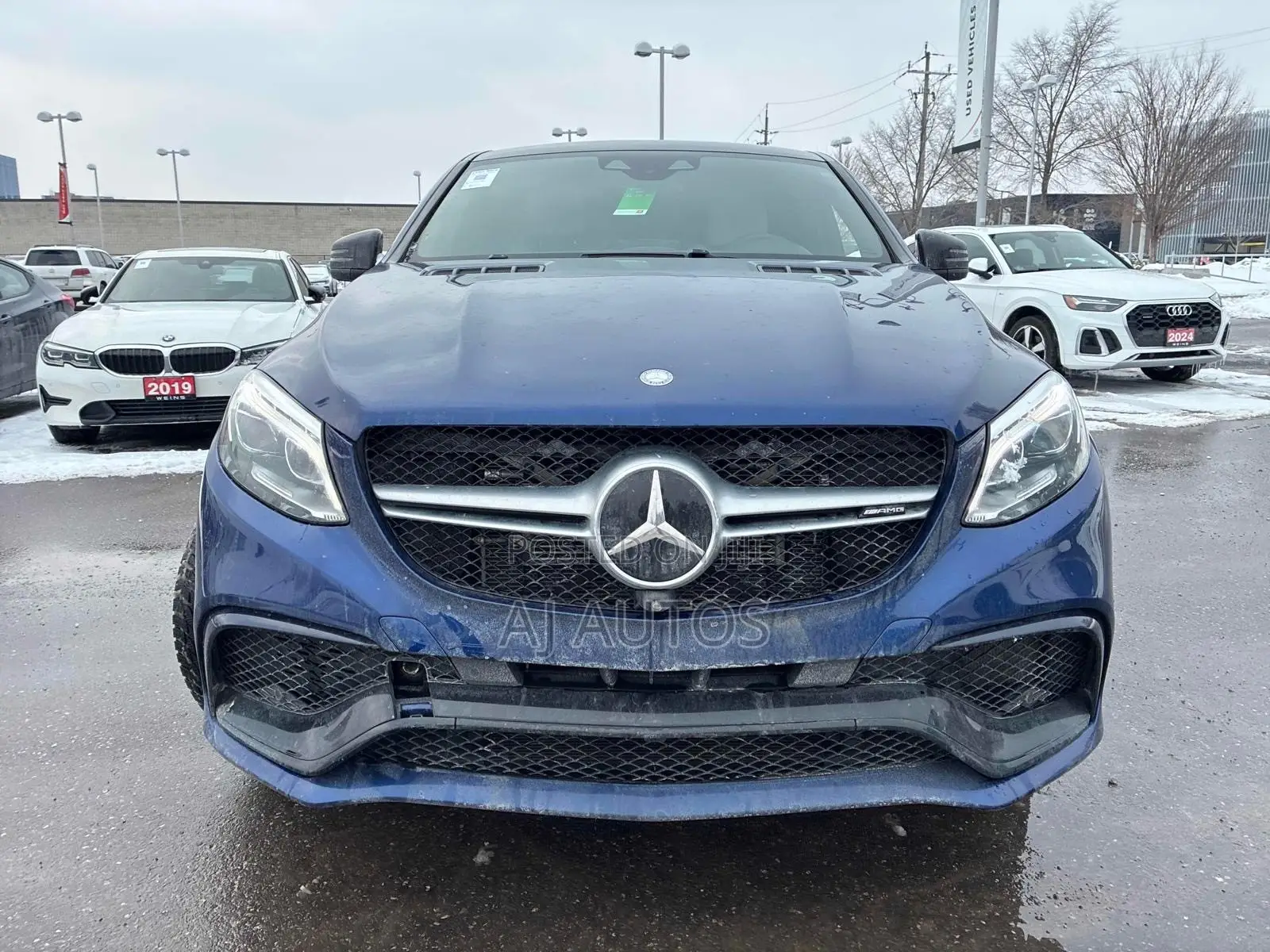 Mercedes-Benz GLE-Class AMG GLE 63 4MATIC 2017 Blue