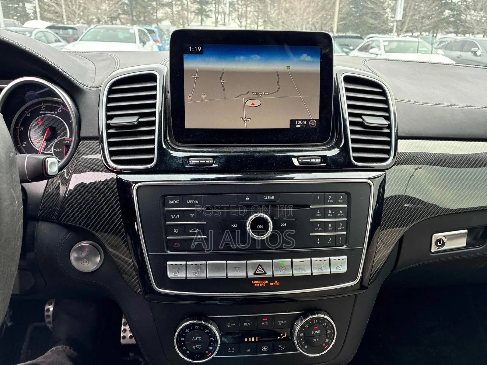 Mercedes-Benz GLE-Class AMG GLE 63 4MATIC 2017 Blue