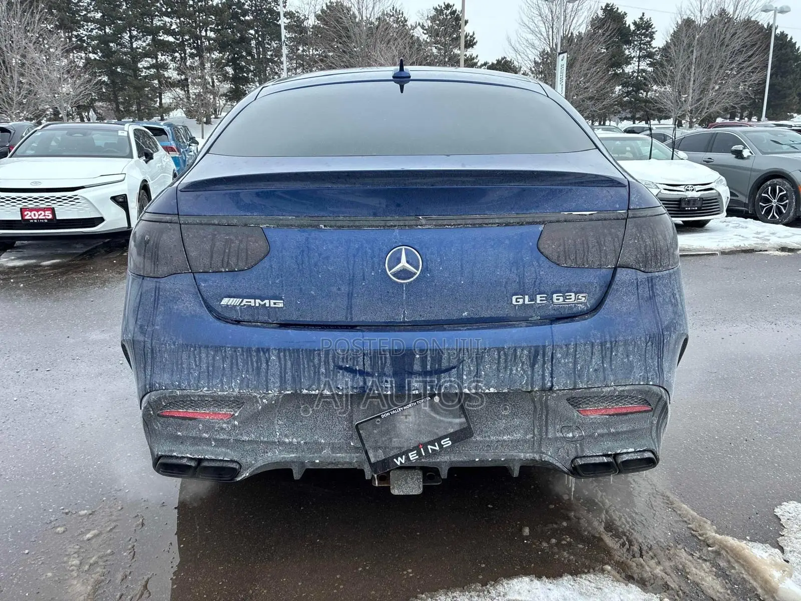 Mercedes-Benz GLE-Class AMG GLE 63 4MATIC 2017 Blue