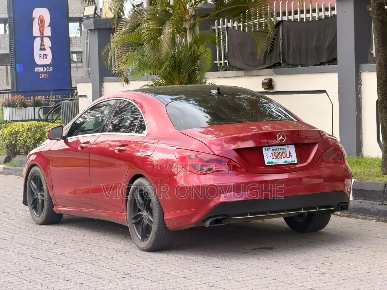 Mercedes-Benz CLA-Class CLA 250 4MATIC Sedan 2014 Red