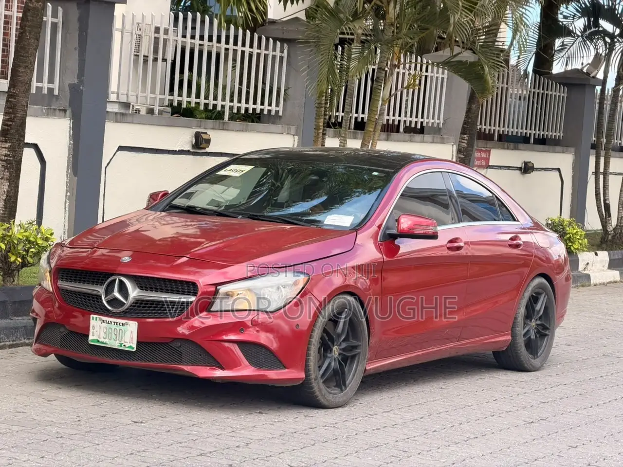 Mercedes-Benz CLA-Class CLA 250 4MATIC Sedan 2014 Red