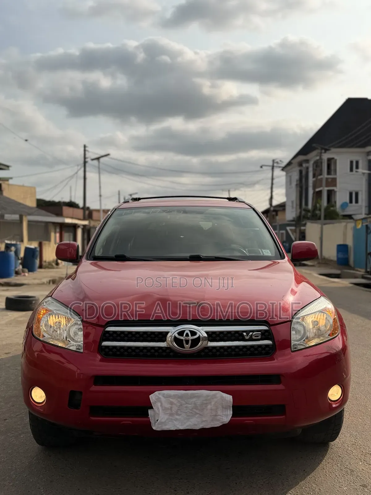 Toyota RAV4 2008 Red