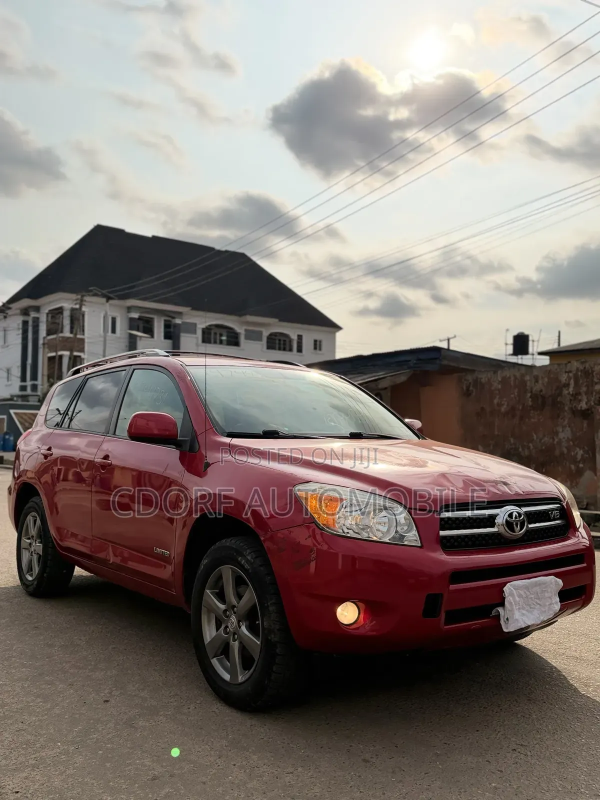 Toyota RAV4 2008 Red