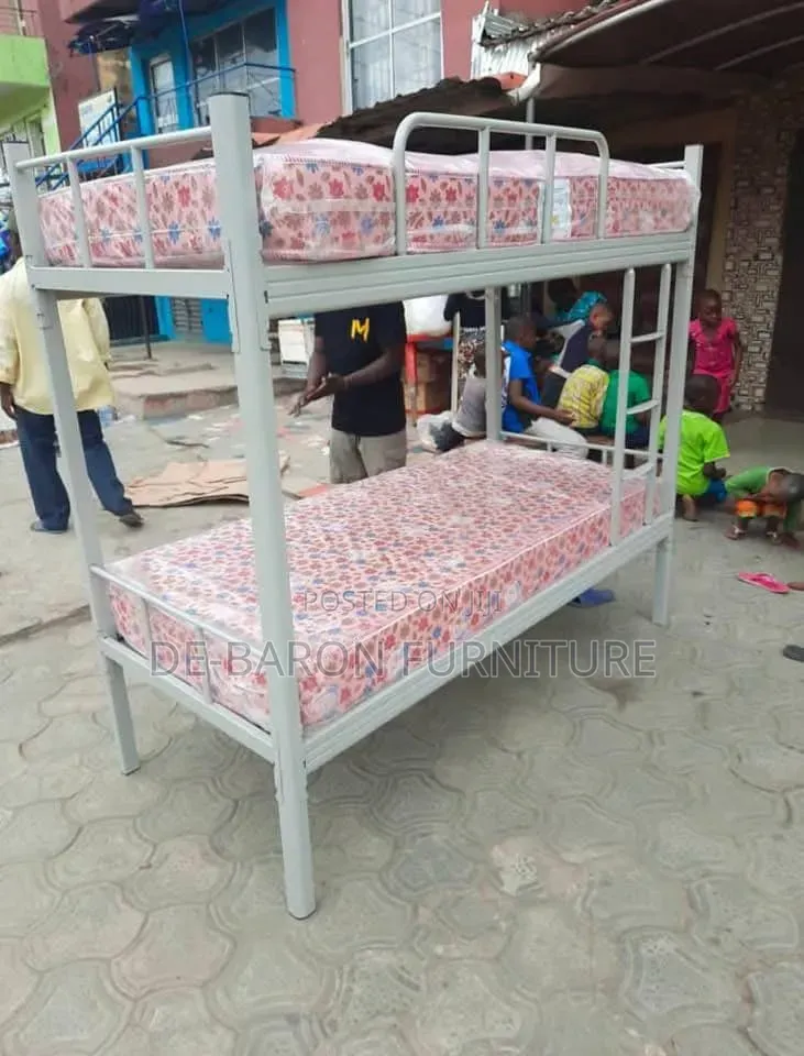 Double Foreign Metal School Bed Frame