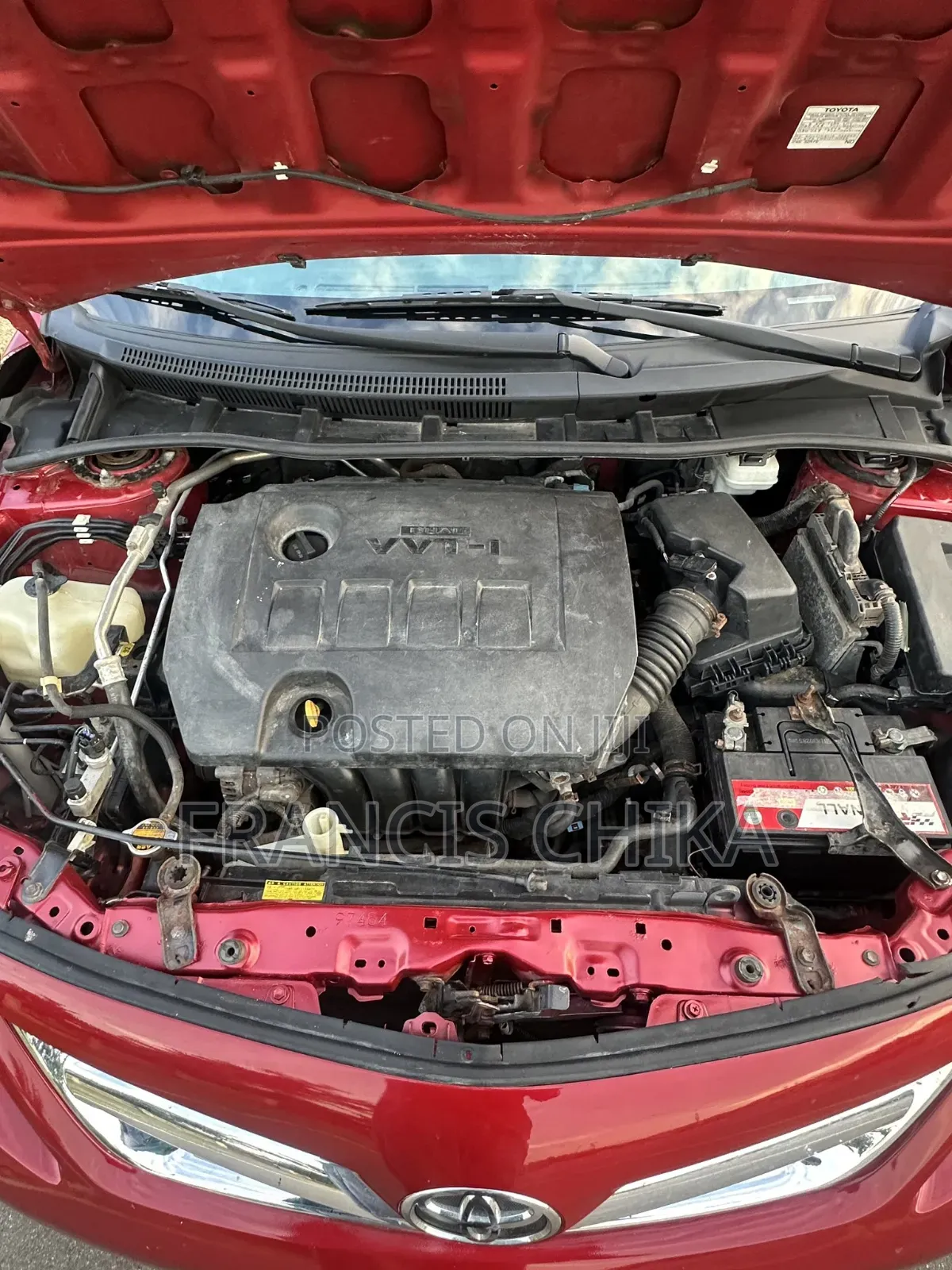 Toyota Corolla 2013 Red