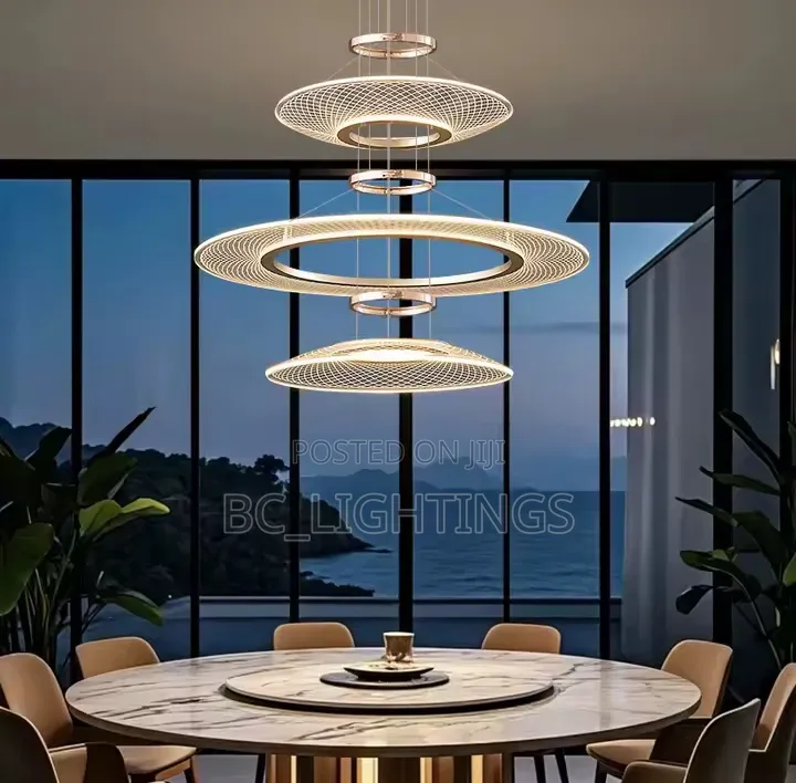 Living Room Duplex Staircase Light Villa for Dining Table Living Room