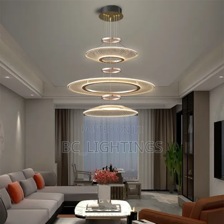 Living Room Duplex Staircase Light Villa for Dining Table Living Room