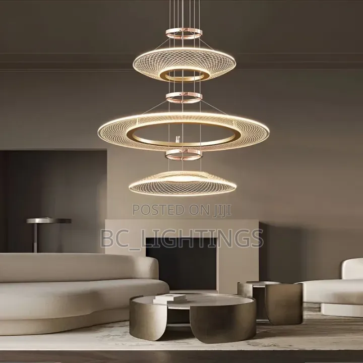 Living Room Duplex Staircase Light Villa for Dining Table Living Room