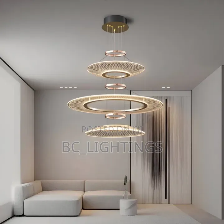 Living Room Duplex Staircase Light Villa for Dining Table Living Room