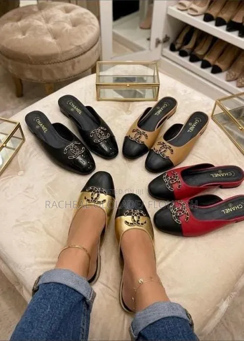 Classy Original Channel Half Slippers
