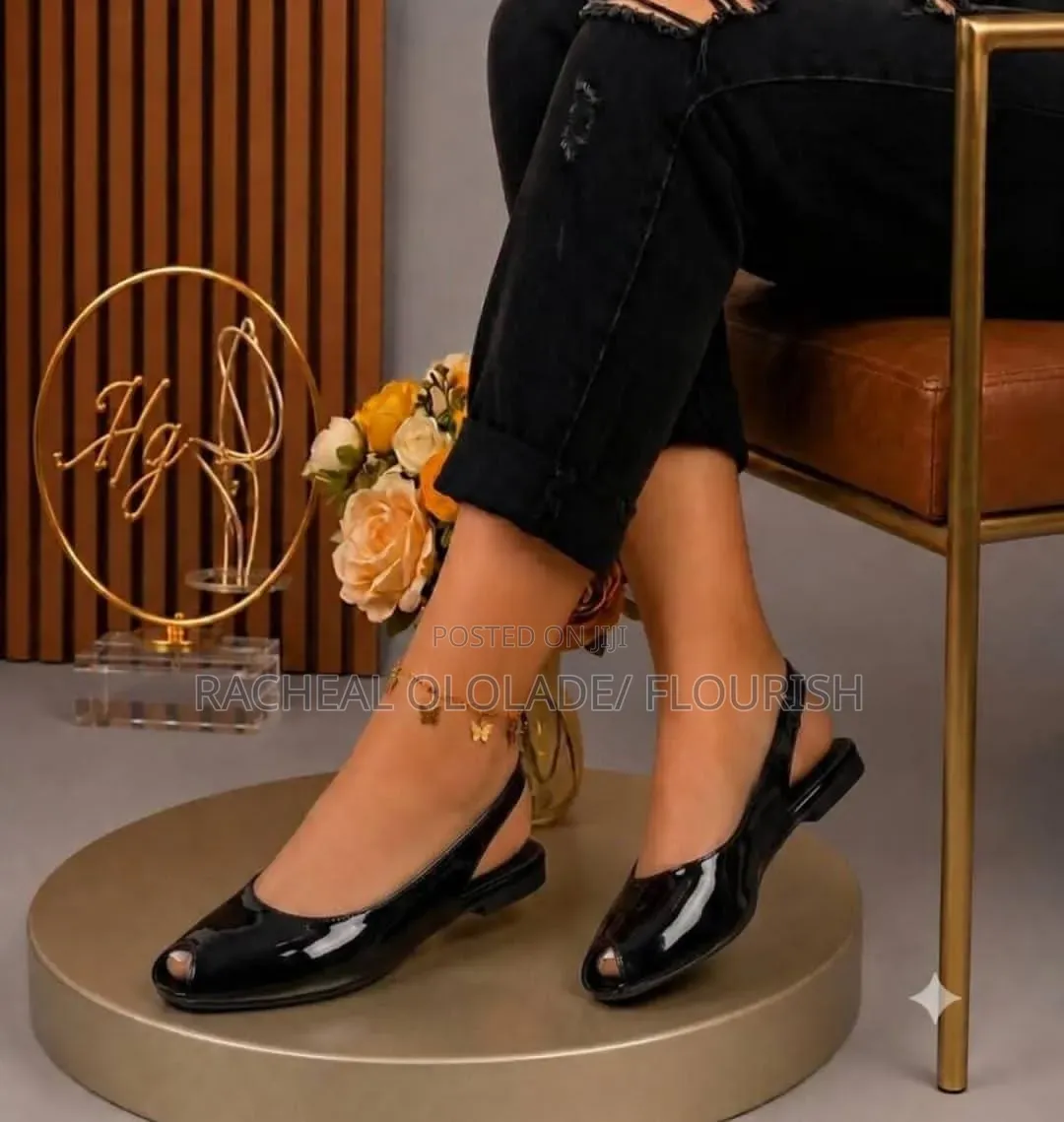 Classy Original Channel Half Slippers