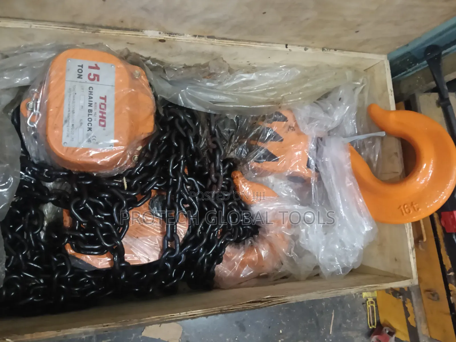 15ton Chain Block X 3 Meters