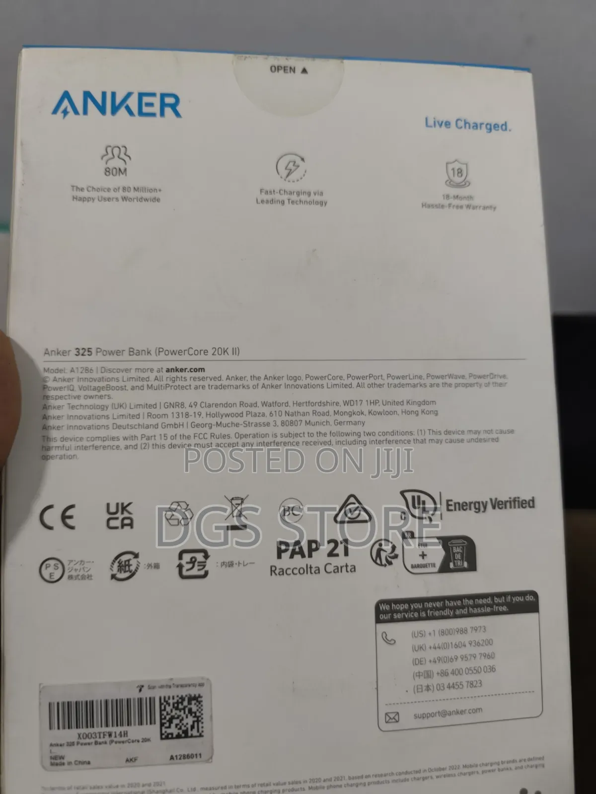 Anker 325 Power Bank Powercore Ii