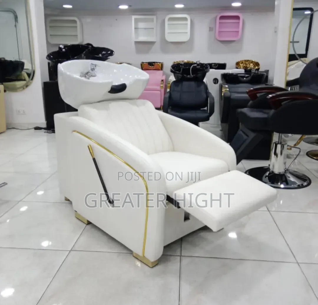 Ceramic Hair Wash Basin Chair