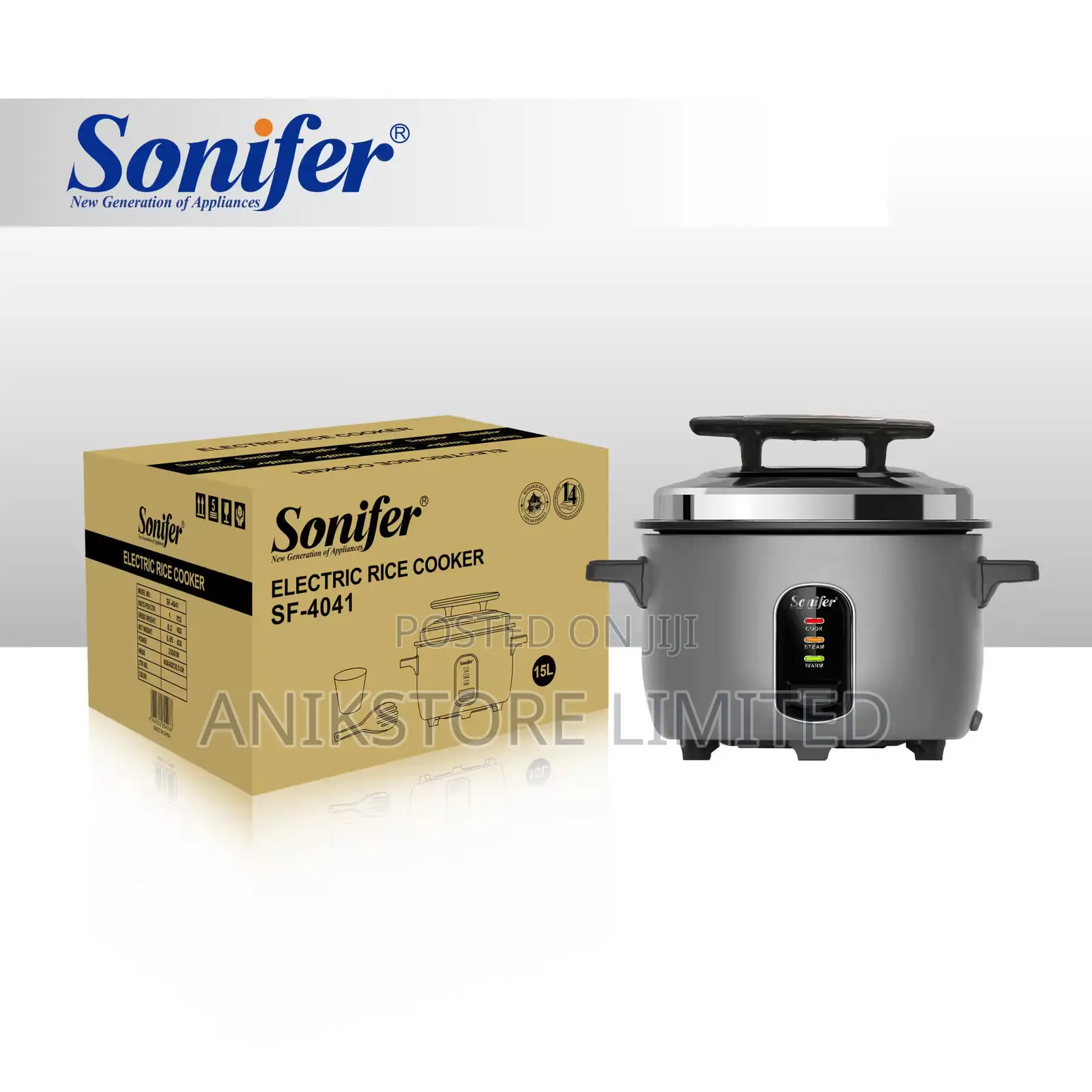 Sonifer 15L Electric Rice Cooker SF-4041