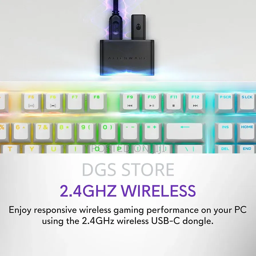 Alienware Aw920k Tri Mode Wireless Gaming Keyboard