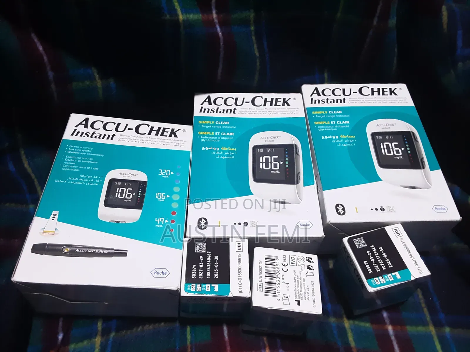 Accu-Check Instant Glucometer Blood Sugar Machine