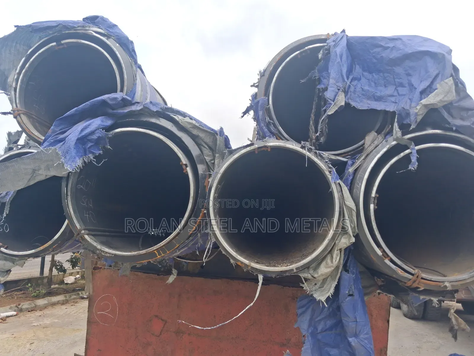 20" SCH 40 Mild Steel Seamless Pipex40ft