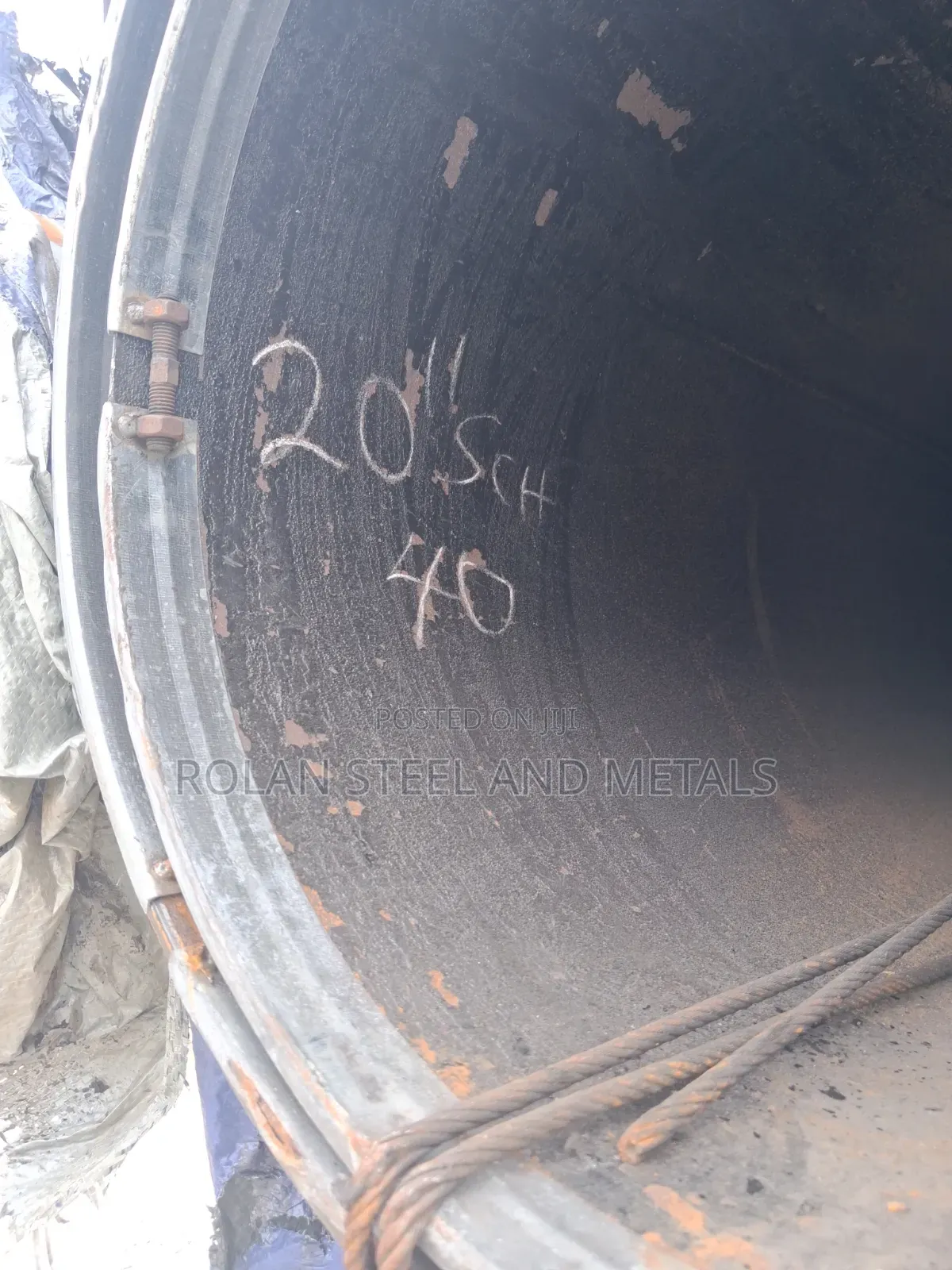 20" SCH 40 Mild Steel Seamless Pipex40ft