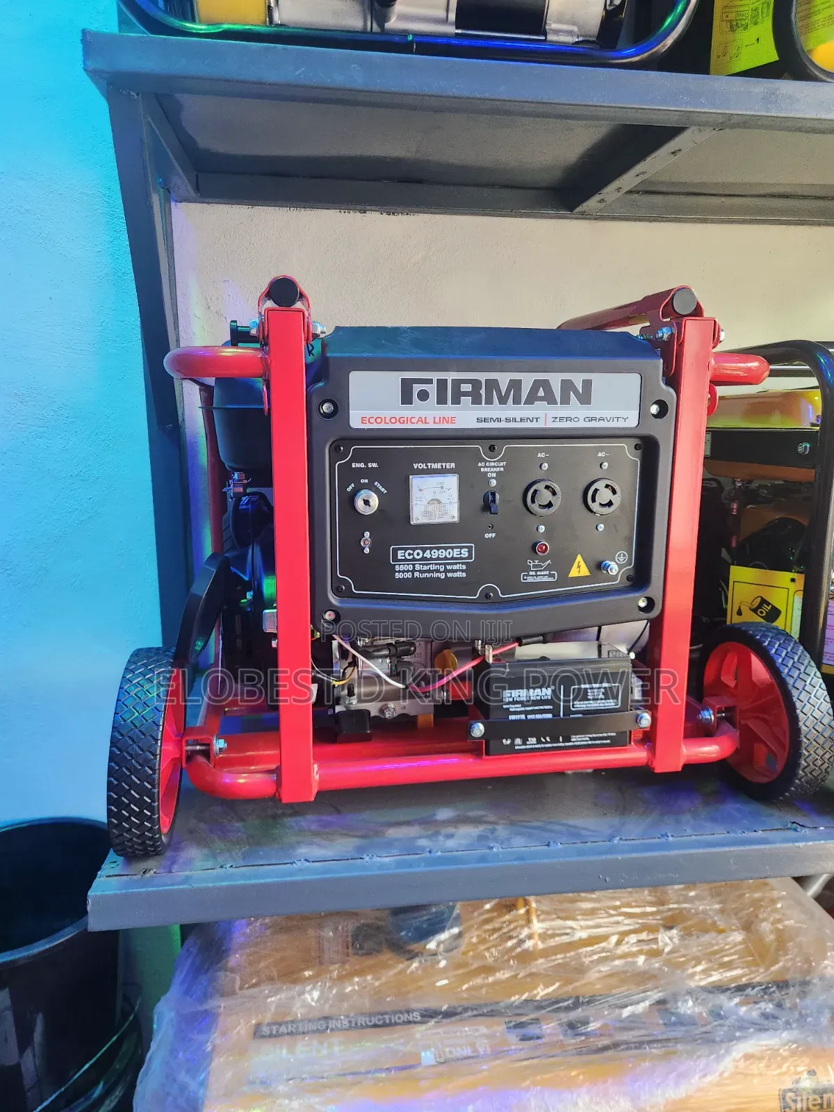 Brand New Sumec Firman Petrol Generator 5.5kva 100% Pire Copper Coil