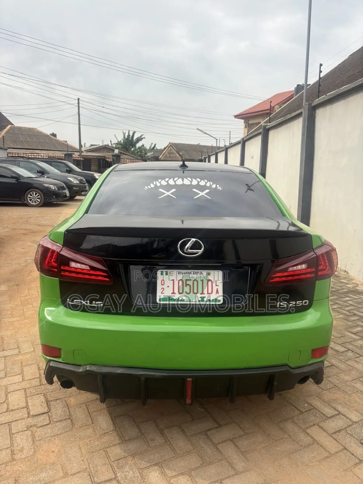 Lexus IS 250 AWD 2007 Green