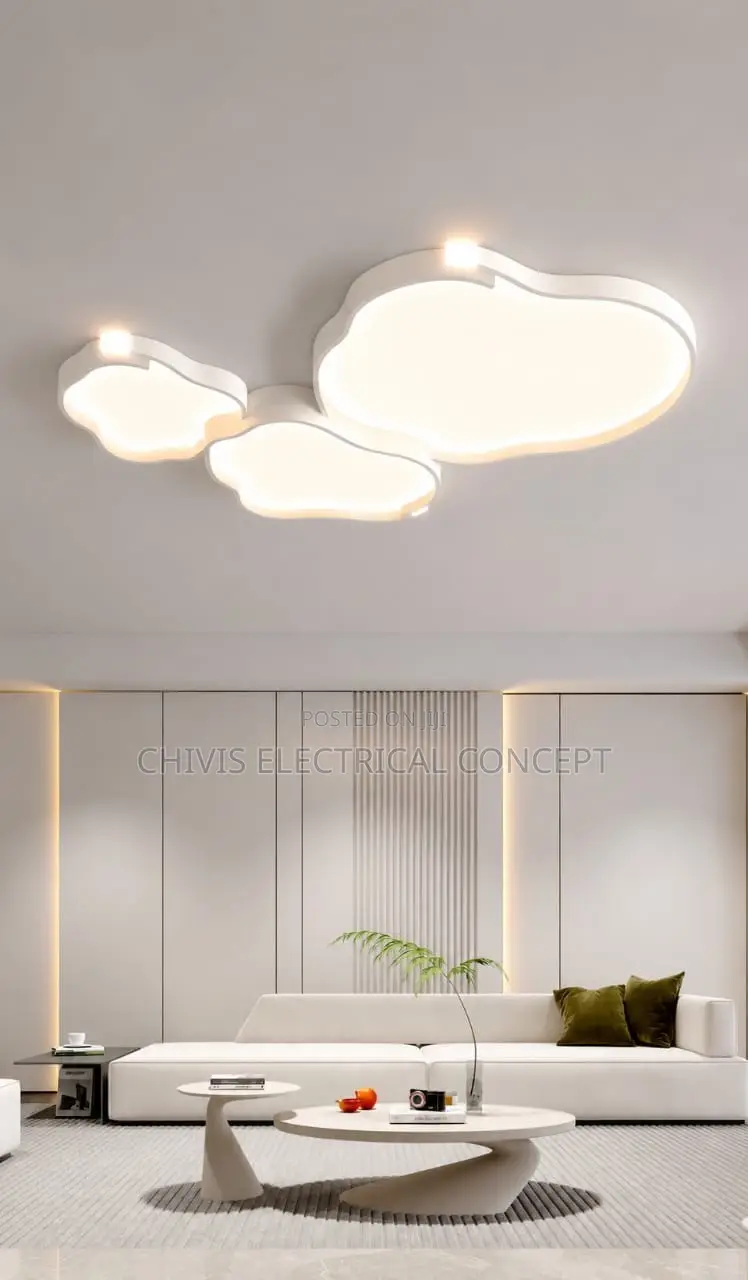 Luxury Sleek Design Ceiling Fitting Chandelier for Bedroom