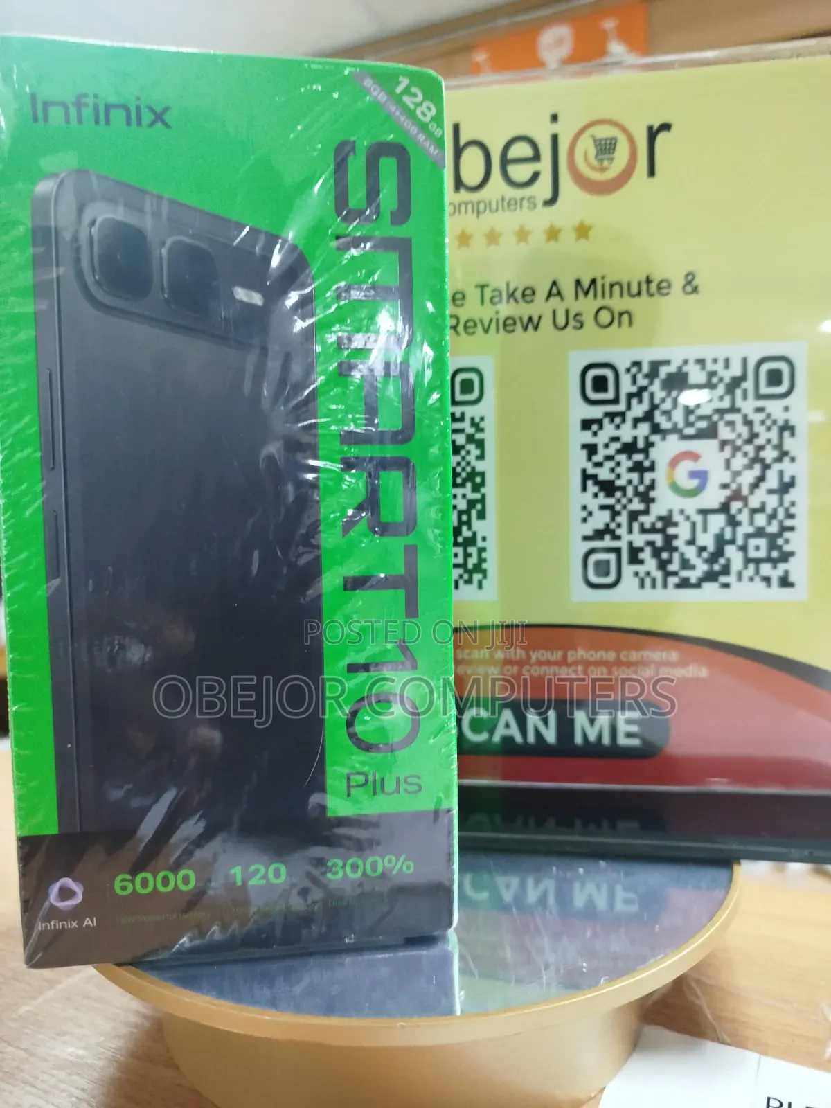New Infinix Smart 10 Plus 128 GB Black