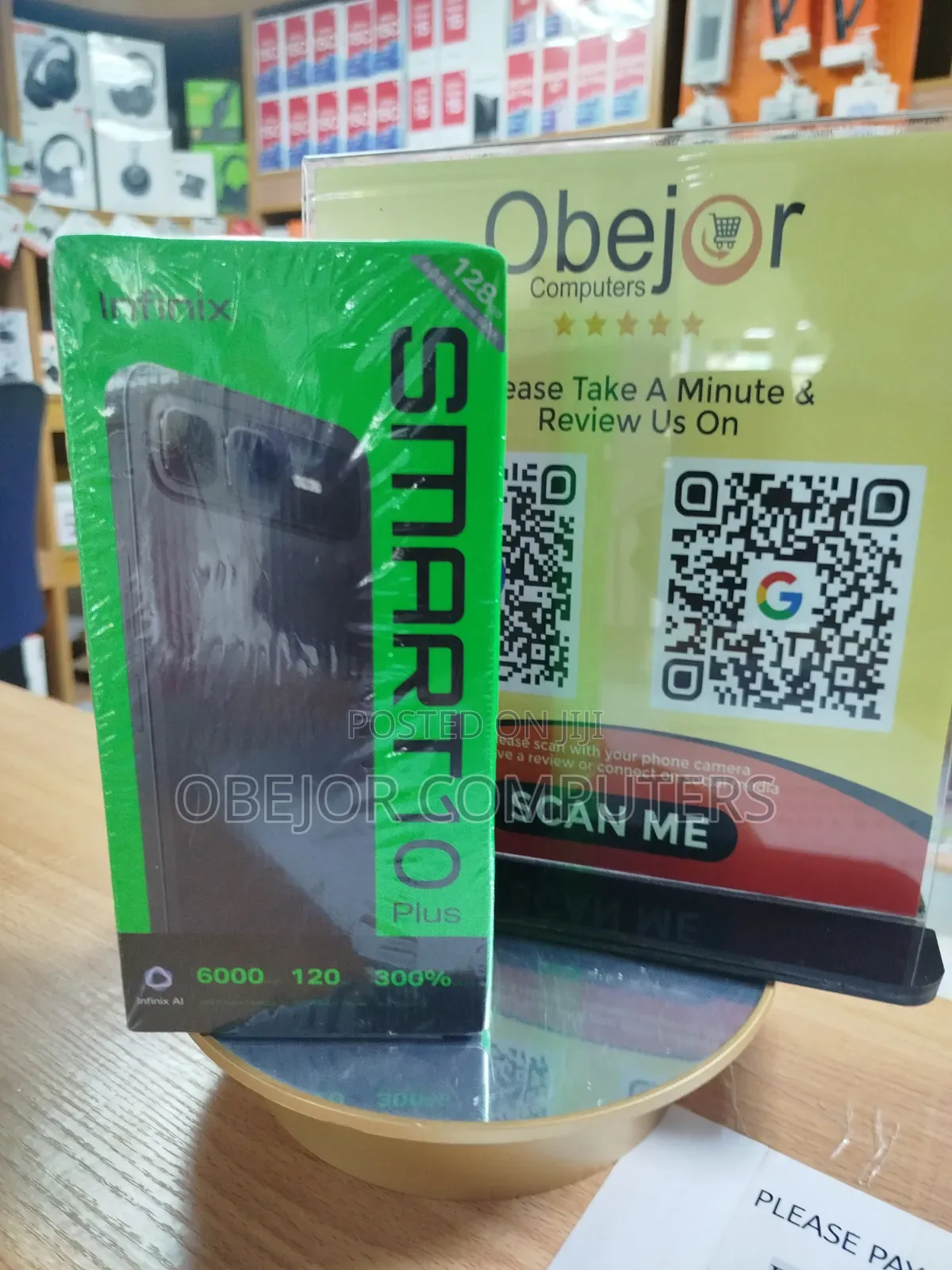New Infinix Smart 10 Plus 128 GB Black