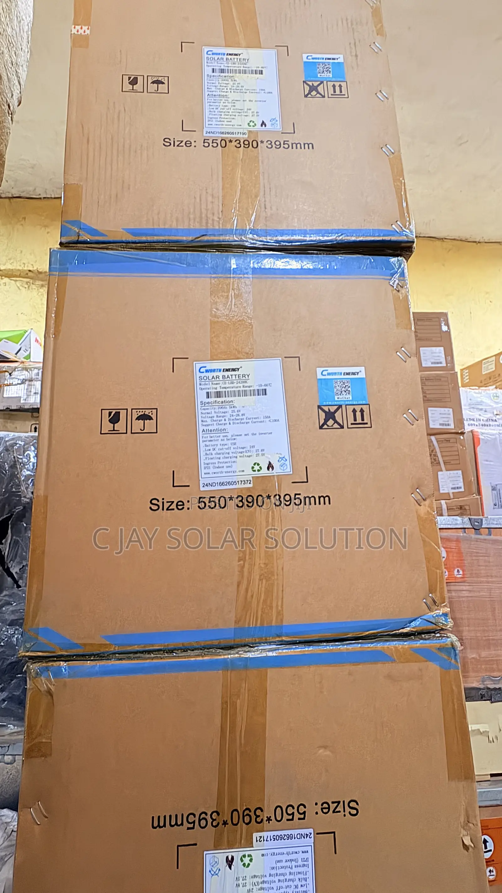 BRAND NEW Cworth Solar Battery 5kw 24volt