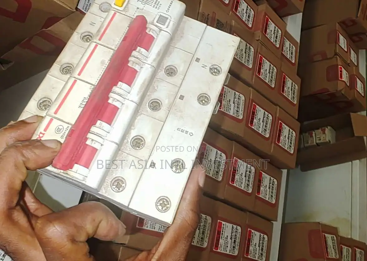 4-Pole 3P+N RCBO – Residual Current Operated Circuit Breake