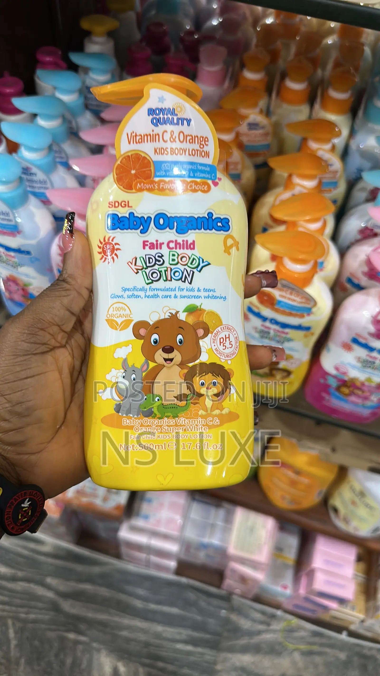 Baby Organics Body Lotion by 6pcs