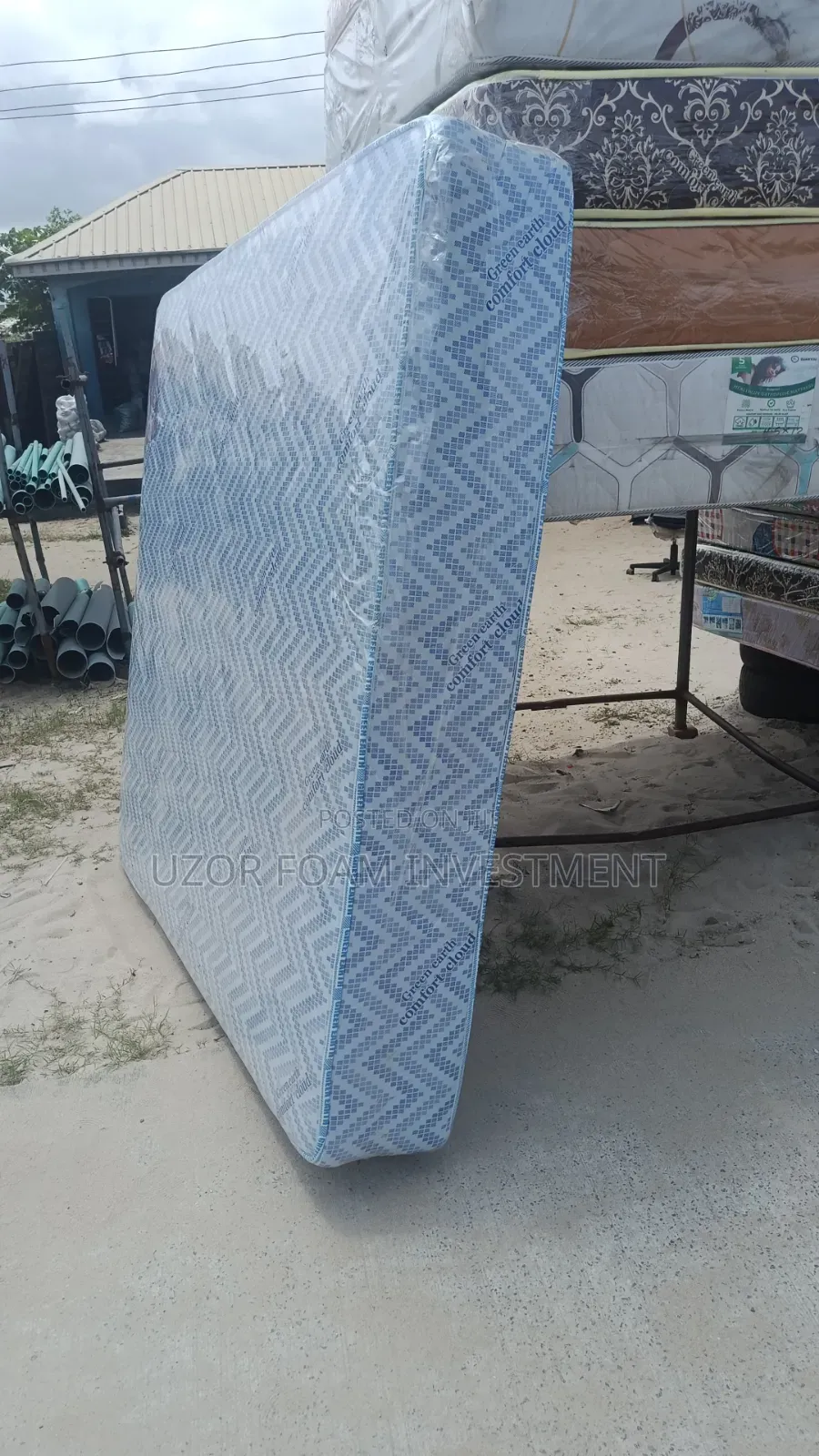 6x6x12 Greenearth Classic Semi Orthopaedic Mattress 120kg