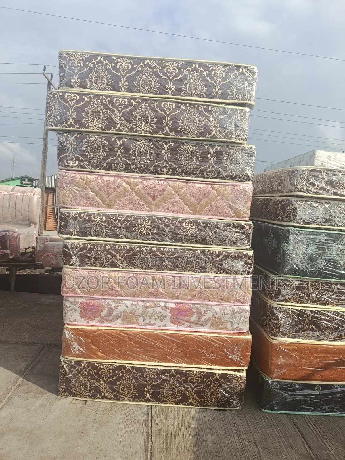 6x6x12 Greenearth Classic Semi Orthopaedic Mattress 120kg