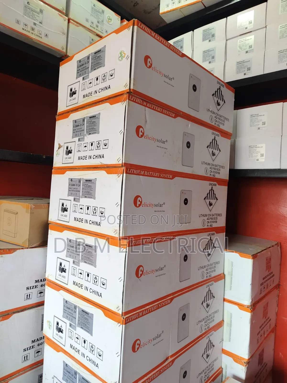 5kwh 24v Felicity Solar Limtom Battery