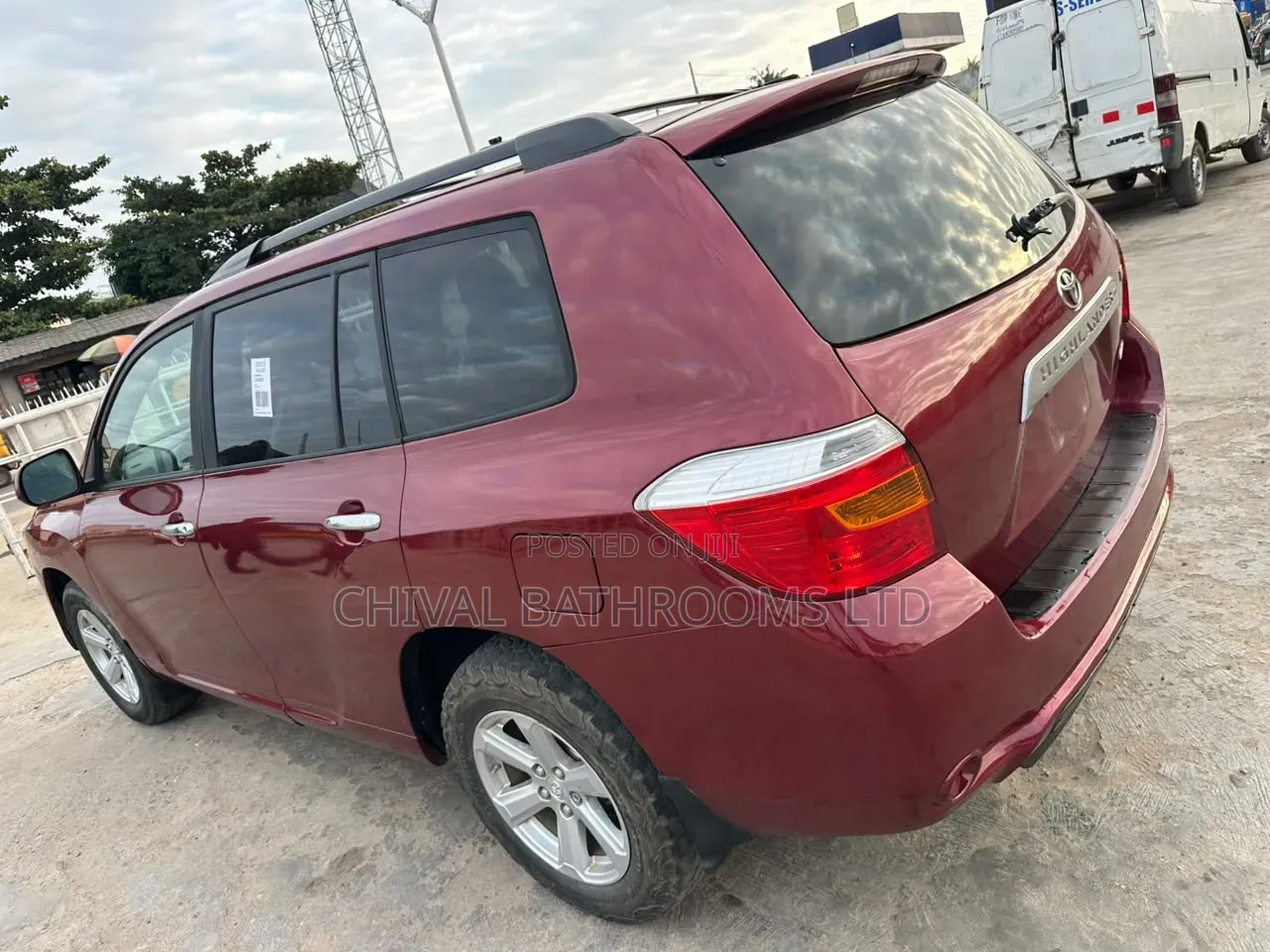 Toyota Highlander 2010 Red