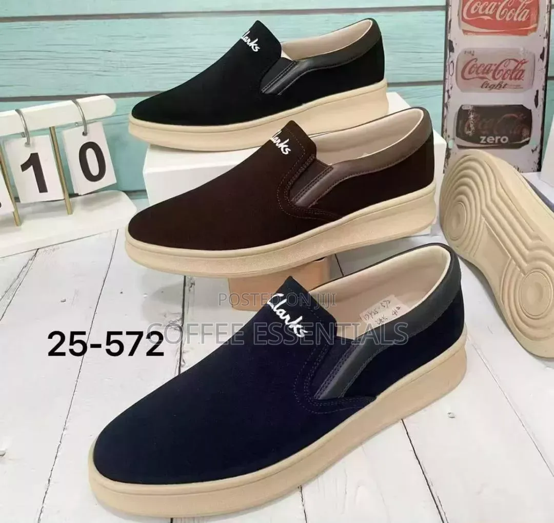 Men's Suede Slip on Loafers