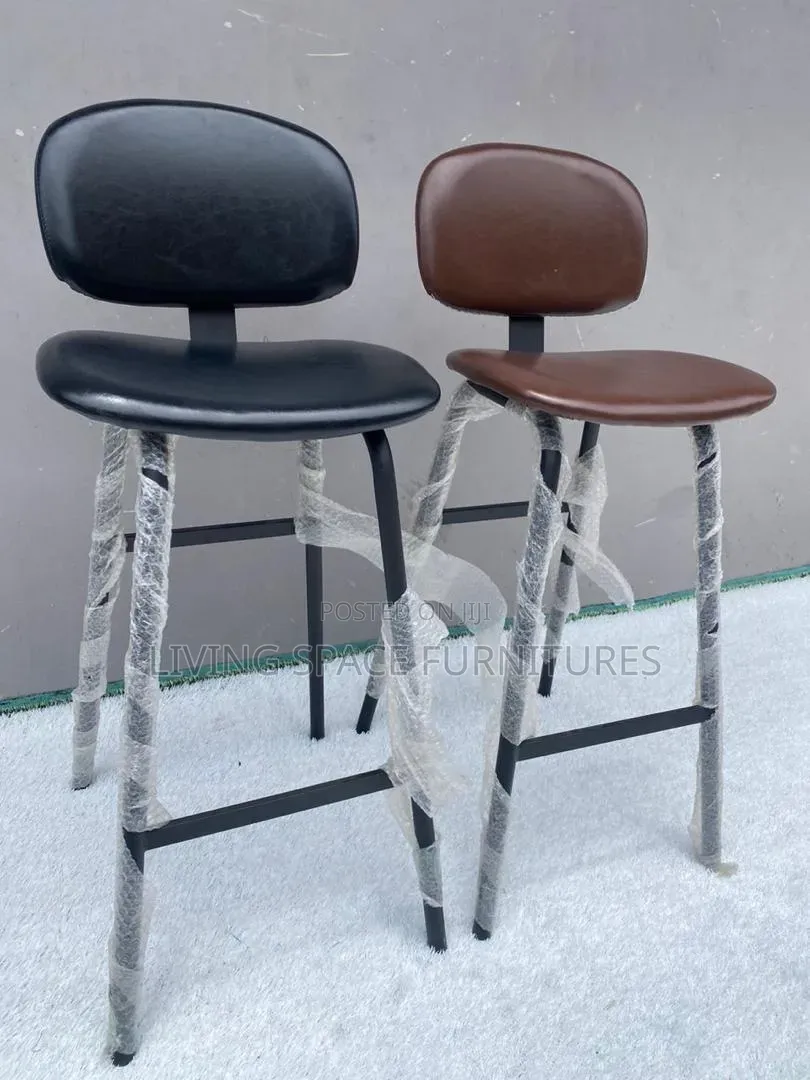 High Bar Leather Chair