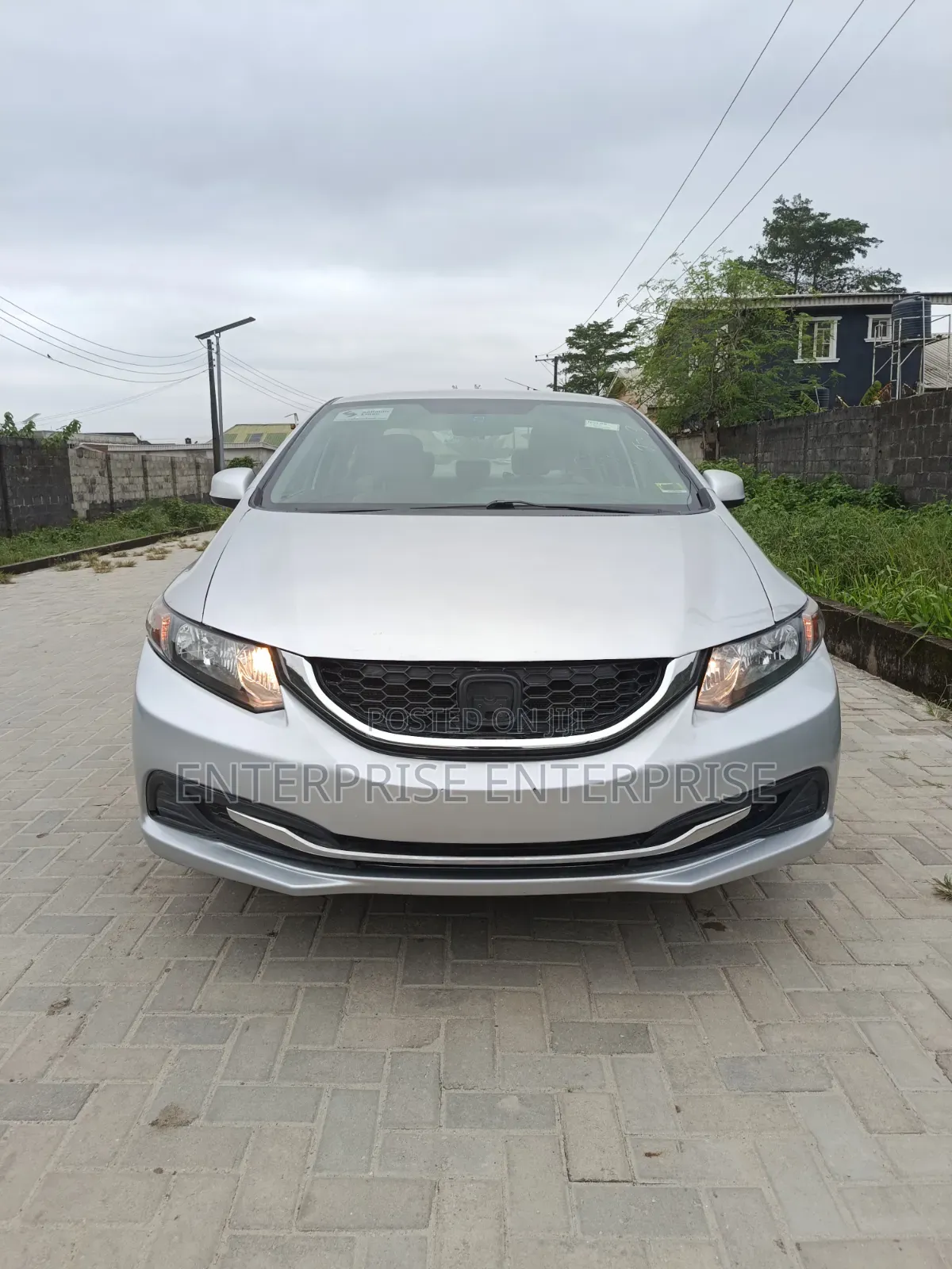 Honda Civic EX 4dr Sedan (1.8L 4cyl CVT) 2014 Silver