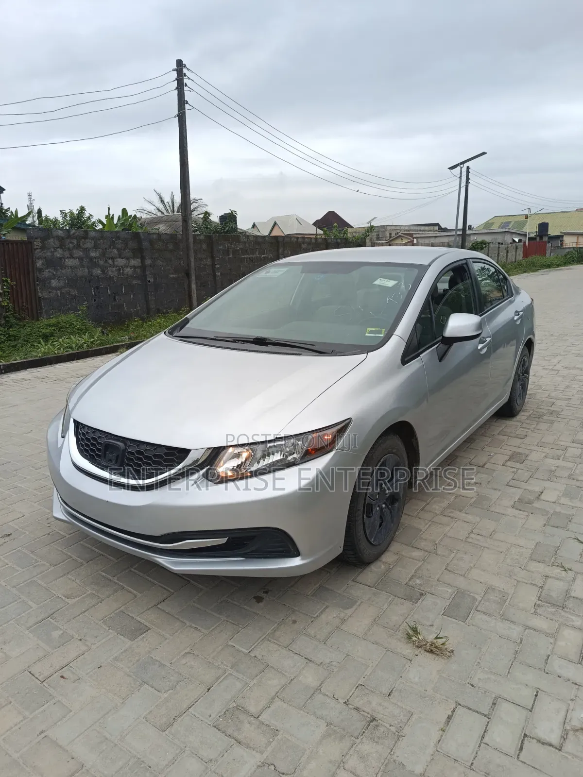 Honda Civic EX 4dr Sedan (1.8L 4cyl CVT) 2014 Silver