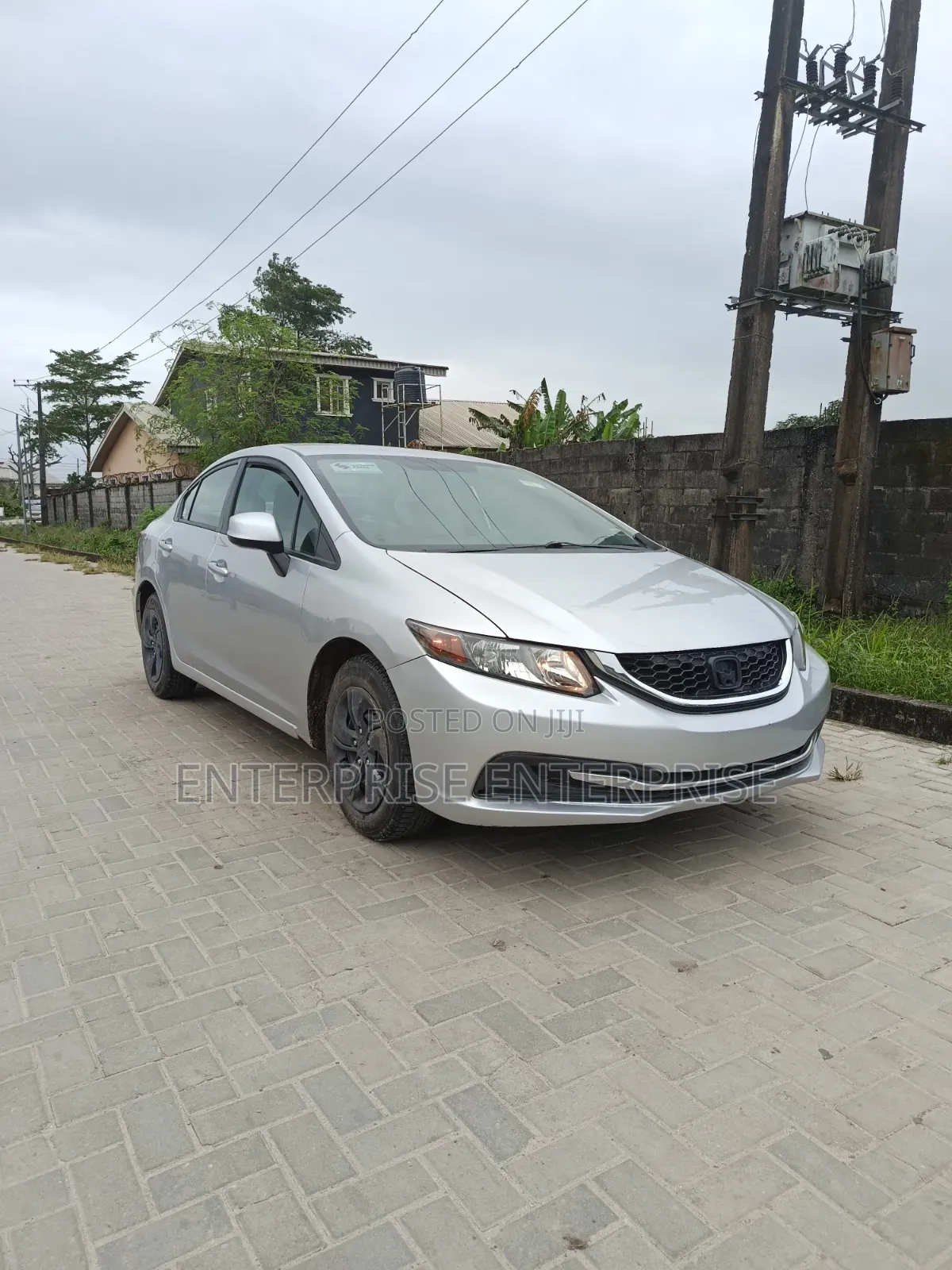 Honda Civic EX 4dr Sedan (1.8L 4cyl CVT) 2014 Silver