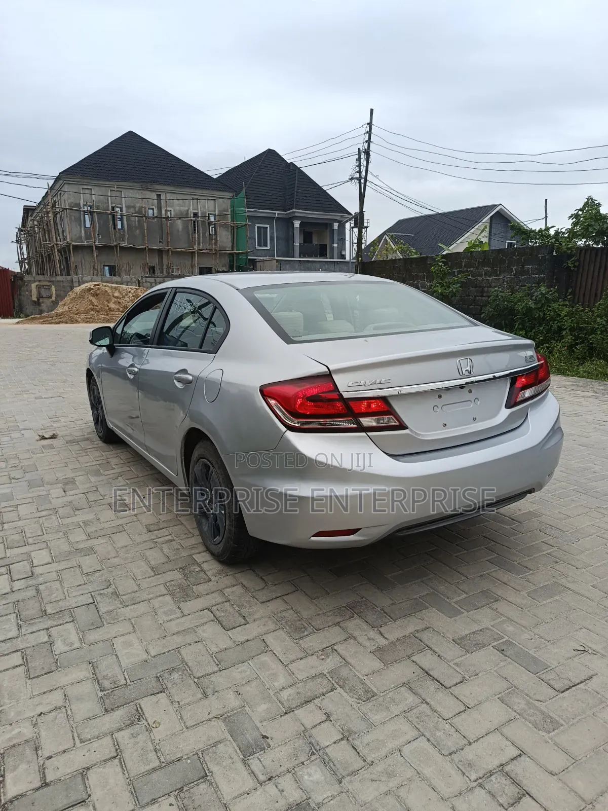 Honda Civic EX 4dr Sedan (1.8L 4cyl CVT) 2014 Silver