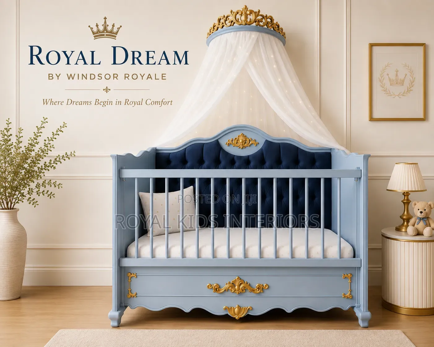 Royal Dream | Windsor Royale Luxury Baby Cot Premium Crib