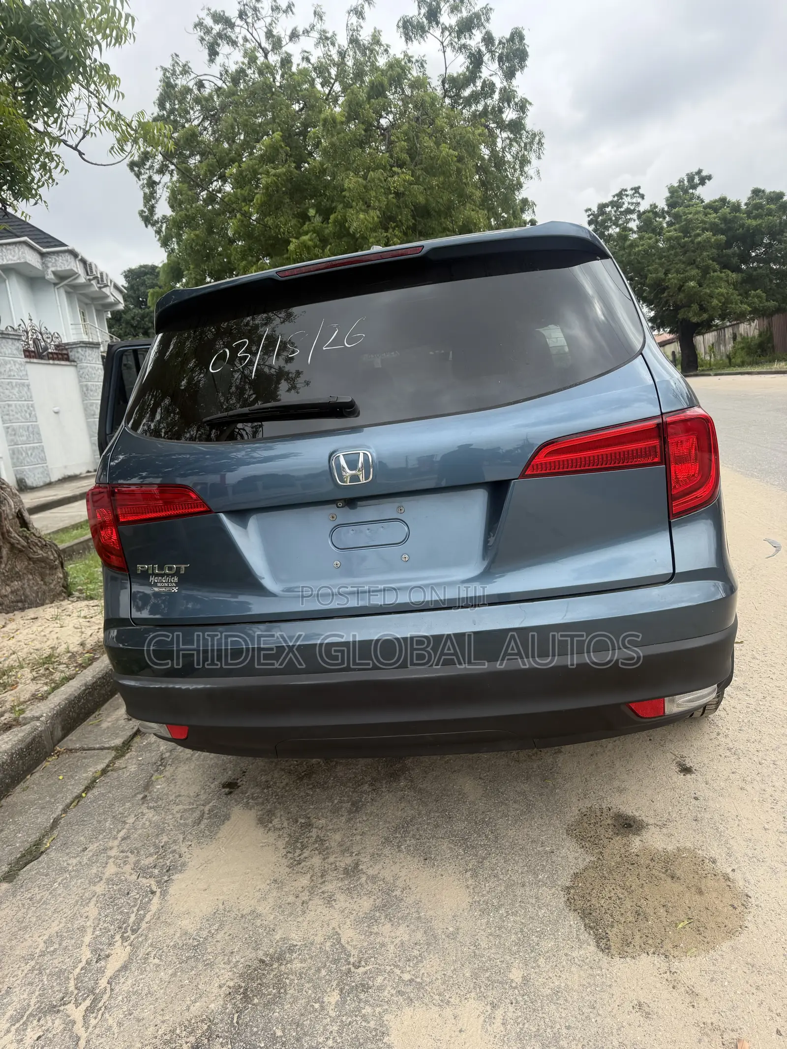 Honda Pilot Touring AWD 2018 Green