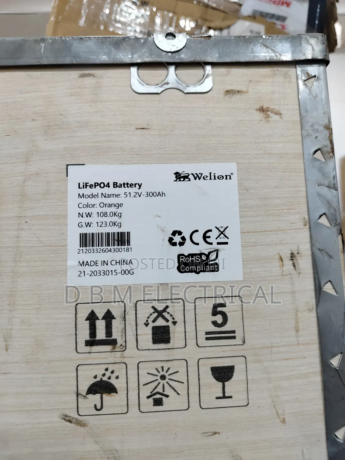 Welion Solar Limtom Battery 15kwh 48v
