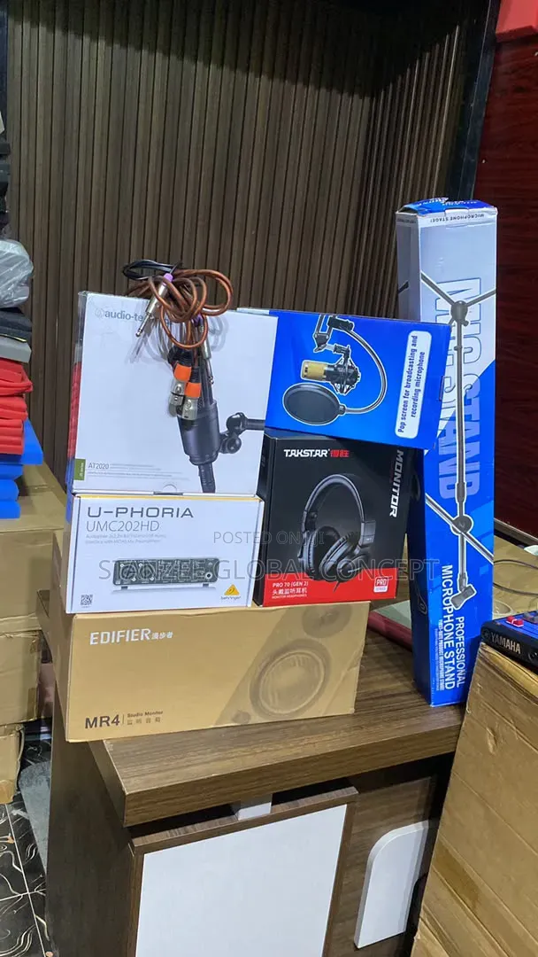 Complete Audio Recording Mini Studio Bundle