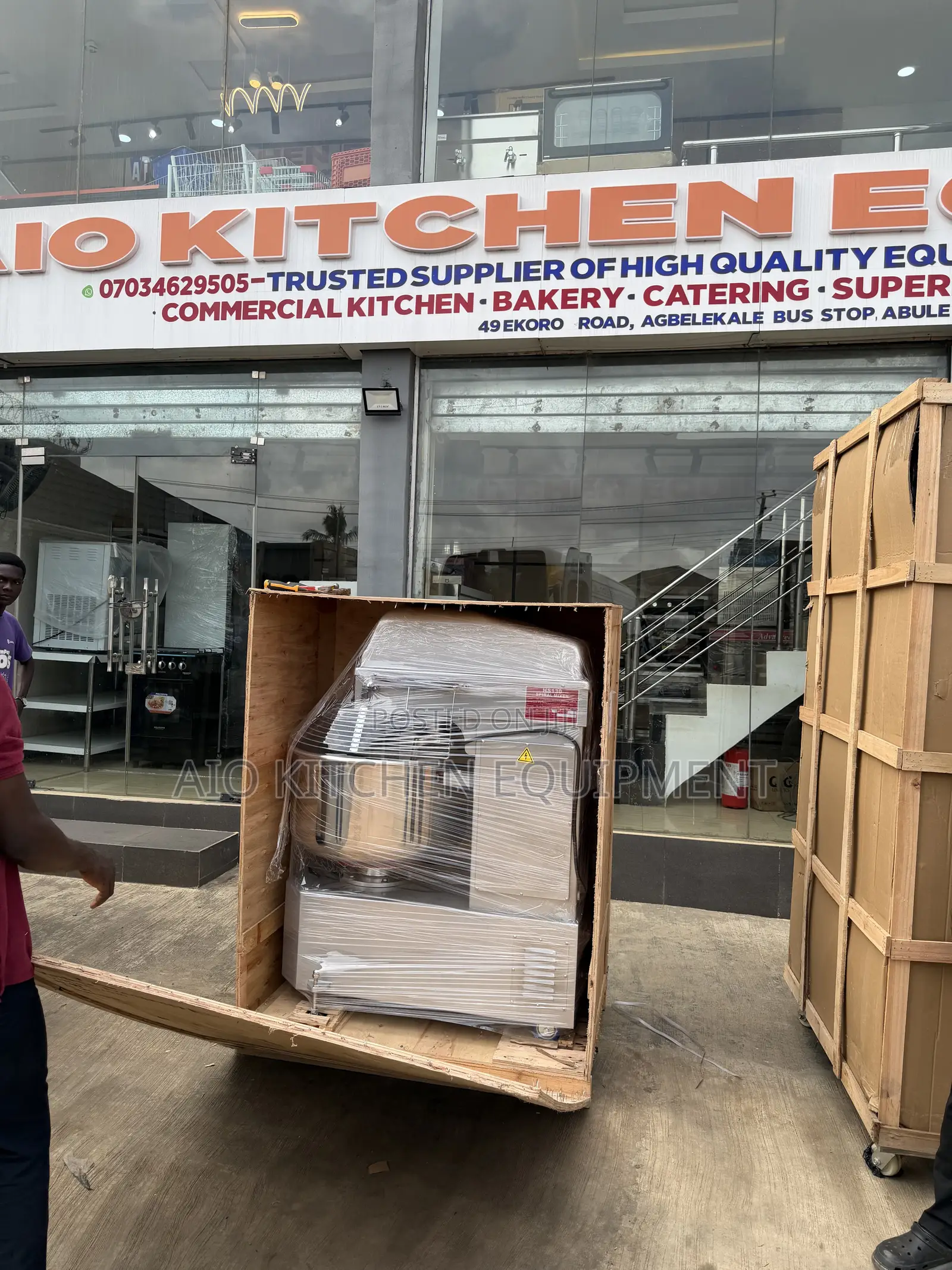 Spiral Mixer 50kg 1bag Mixer